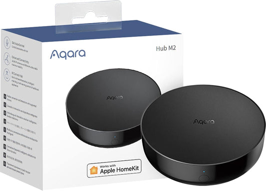 Buy this Aqara Hub M2 matter device to add any Matter Enabled Aqara devices to Apple HomeKit