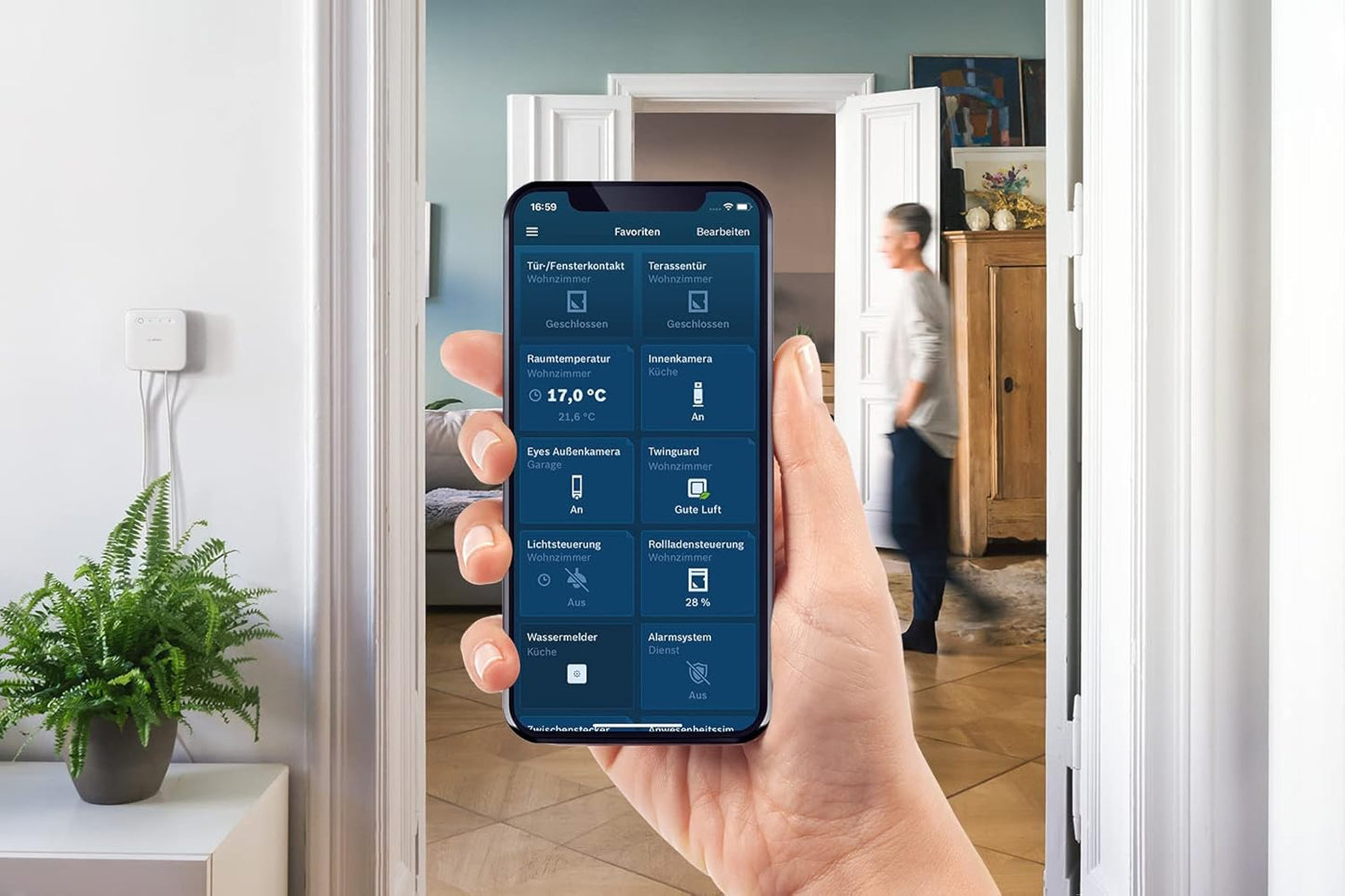 Buy this Bosch Hub matter device to add any Matter Enabled Bosch devices to Apple HomeKit