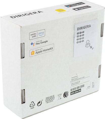 Buy this IKEA Dirigera MAtter Hub to add any Matter Enabled IKEA devices to Apple HomeKit