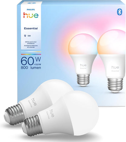 Philips Hue Essential Smart LED A19 Bulb