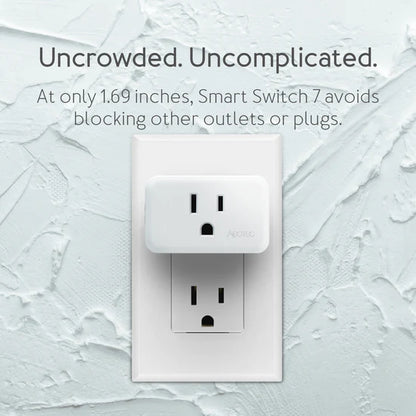 The Aeotec Smart Switch 7 is a compact and feature-rich smart plug designed to enhance home automation capabilities.