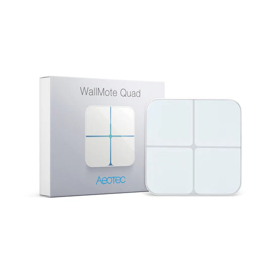 The Aeotec WallMote offers a blend of convenience and control, allowing for versatile home automation capabilities without the need for complex installation