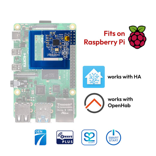 Z-Pi 7 - GPIO Z-Wave module for Raspberry Pi