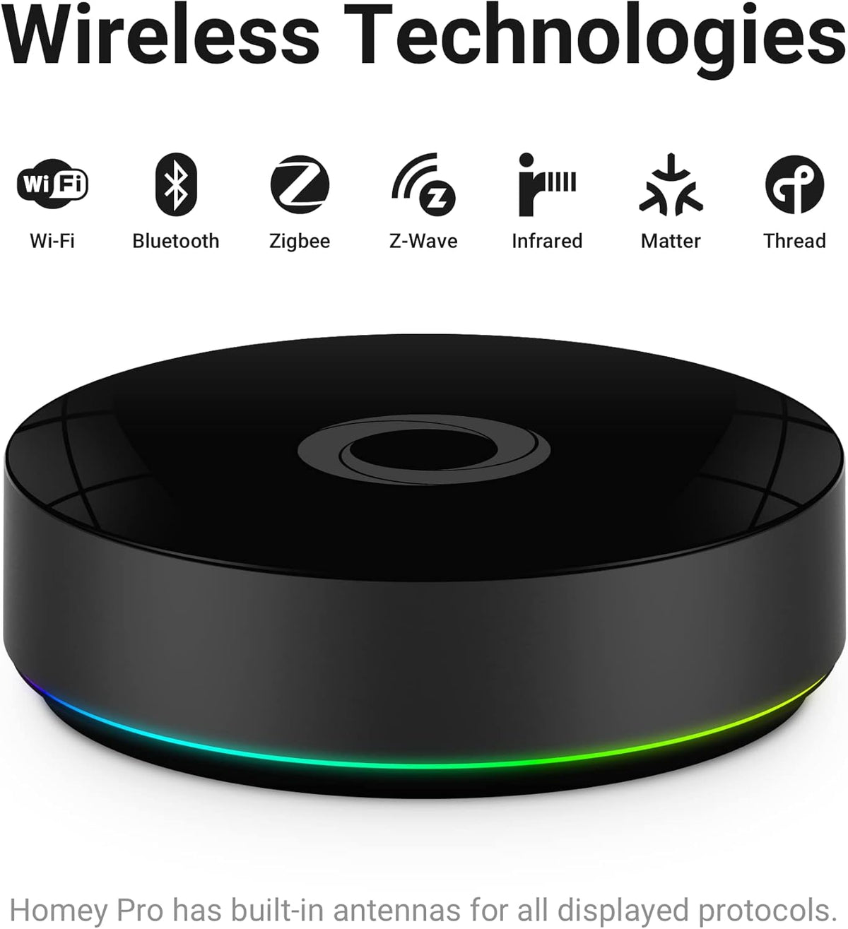 Homey Pro Matter over Thread support for smart smoke detector automation and best smart home hub management