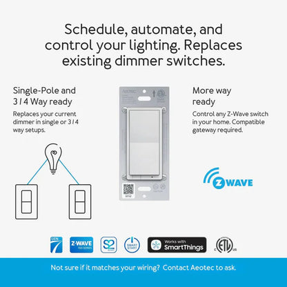 Enhance Your Lighting with illumino Dimmer Switch—Smart, Easy, and Powerful.